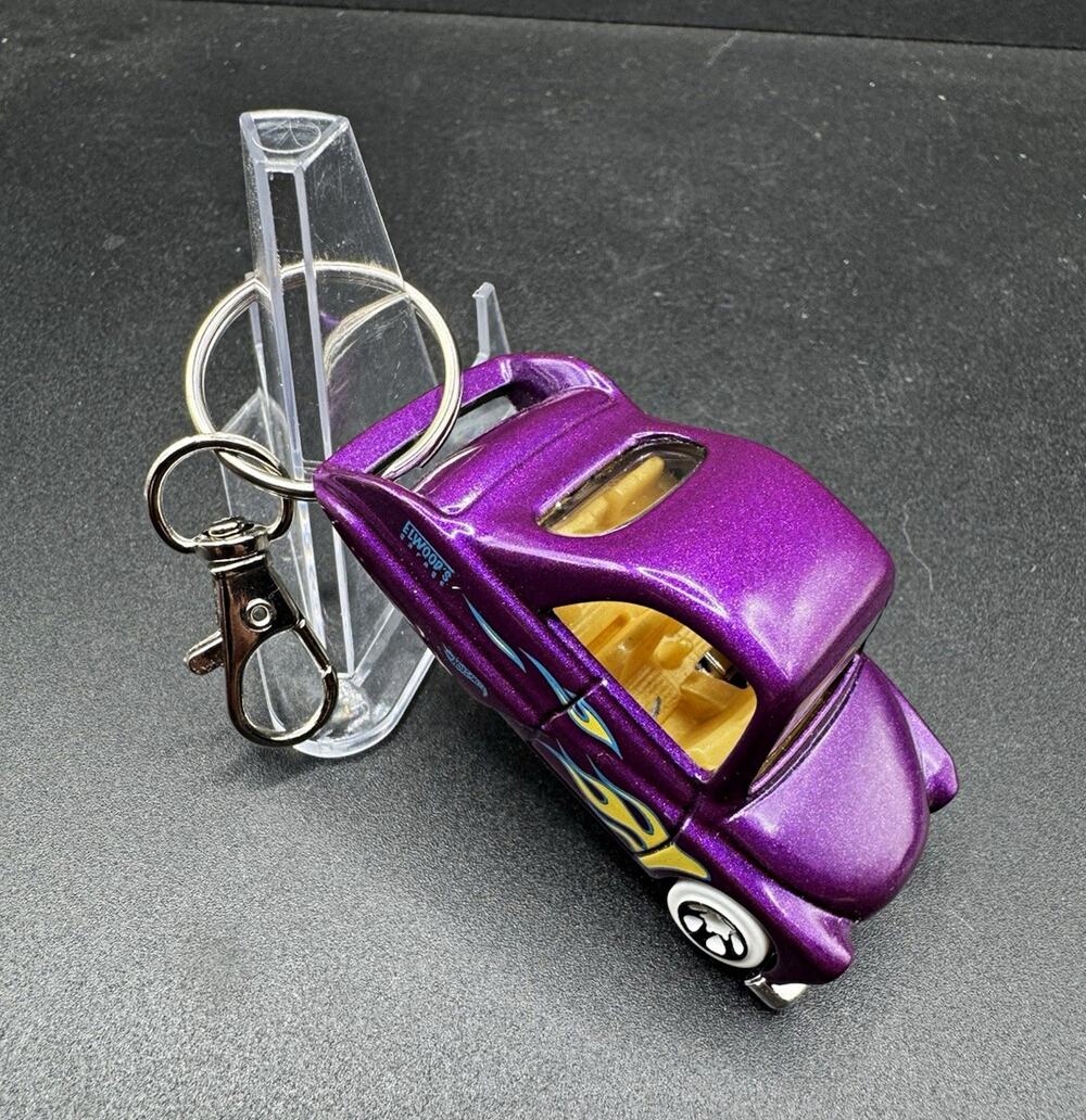 Hot Wheels Purple Passion Diecast Car Keychain